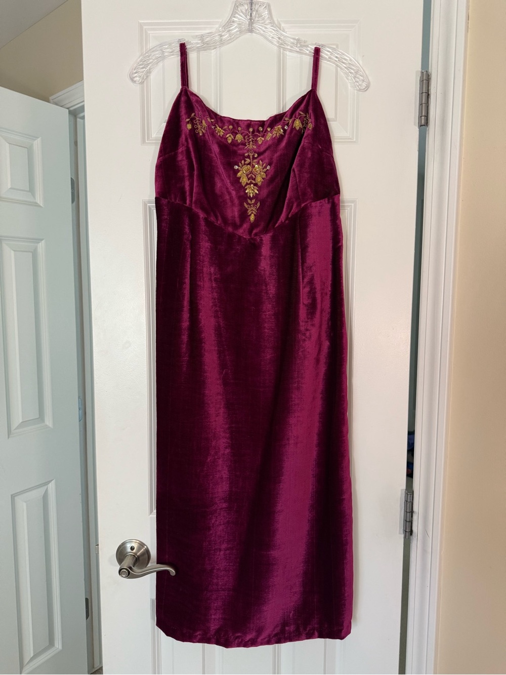 Free People Vintage Velvet Midi Dress